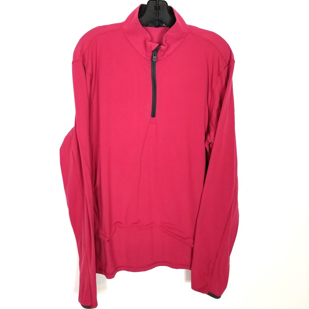 Greyson Tate Mockneck 1/4 Zip Golf Pullover Sz M Sugarcane Athletic Sweatshirt